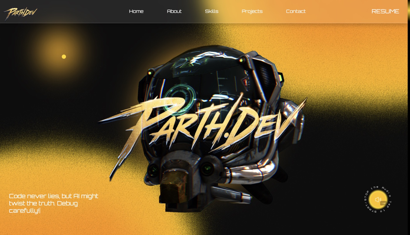 Parth Chaturvedi Portfolio